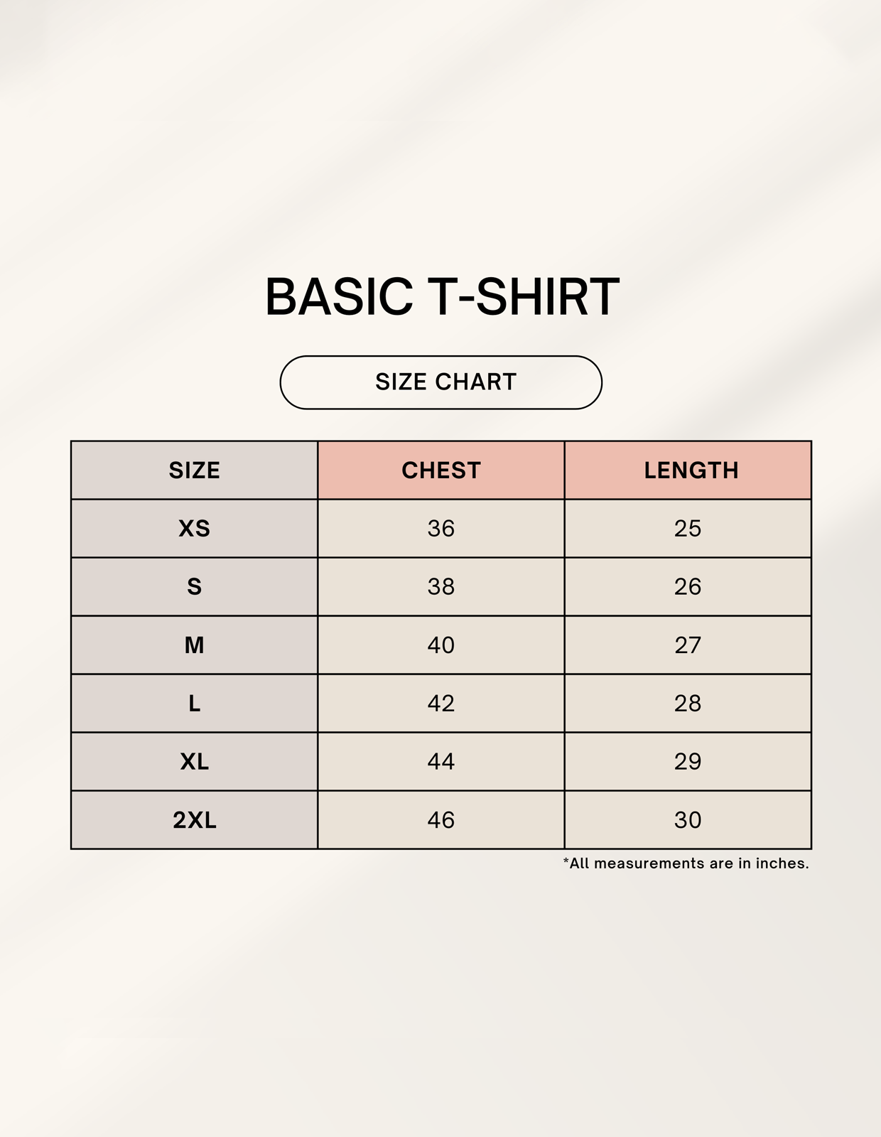 Plain T-Shirt for men and women